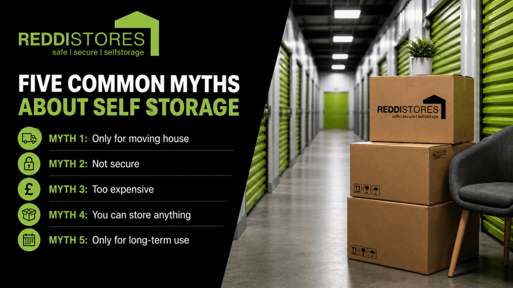 five common myths about self storage